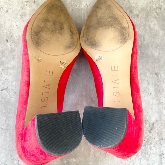 1.State Suede Block Heels - Picture 6 of 7